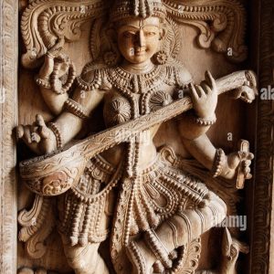 wood-carving-of-indian-god-shiva-BE9G75 Wood Carving Idol